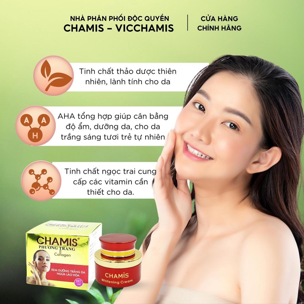Kem dưỡng trắng ngừa lão hóa da CHAMIS