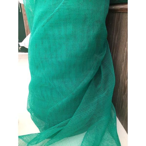 Lưới Cước Xanh khổ cao 1m50 mắt dày 0,5cm