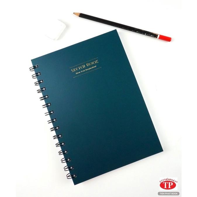 Sổ vẽ không lem A5/A4 100 trang Giấy 140 gsm SketchBook - Tienphatbook