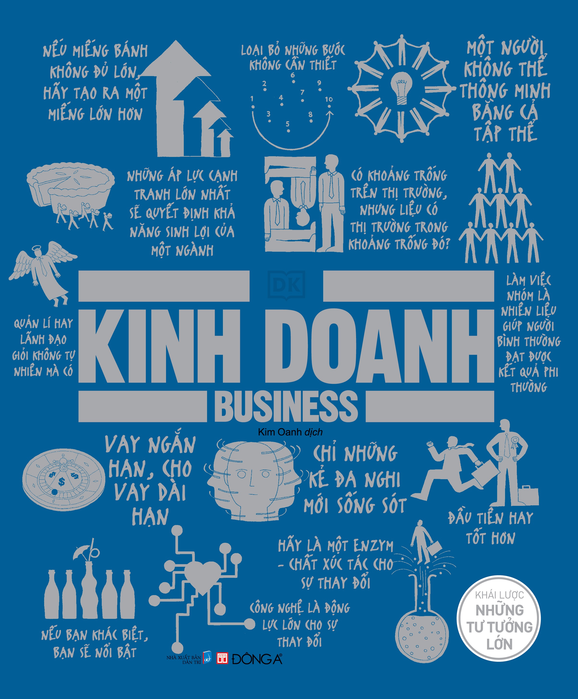 KINH DOANH - KHÁI LƯỢC NHỮNG TƯ TƯỞNG LỚN - DK - Kim Oanh dịch - tái bản 2023 -