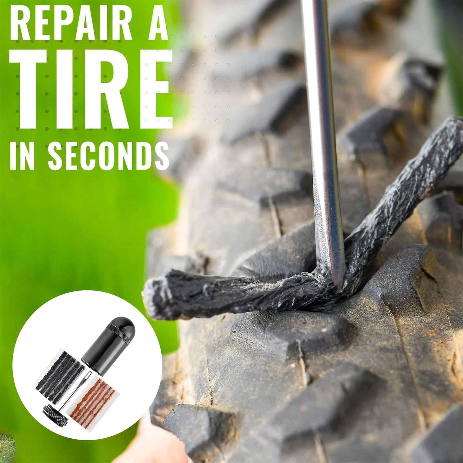 Portable Tubeless Bike Tire Repair   Tire Patch  For  Road