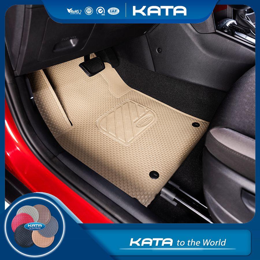 Thảm lót sàn ô tô KATA cho xe Hyundai Kona (2018-2021) - Phiên Bản KATA Pro- Khít với sàn xe, Không thấm nước, Không mùi