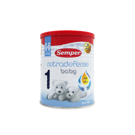 Sữa Semper Nutradefense Baby Số 1 400g (0-6 tháng)