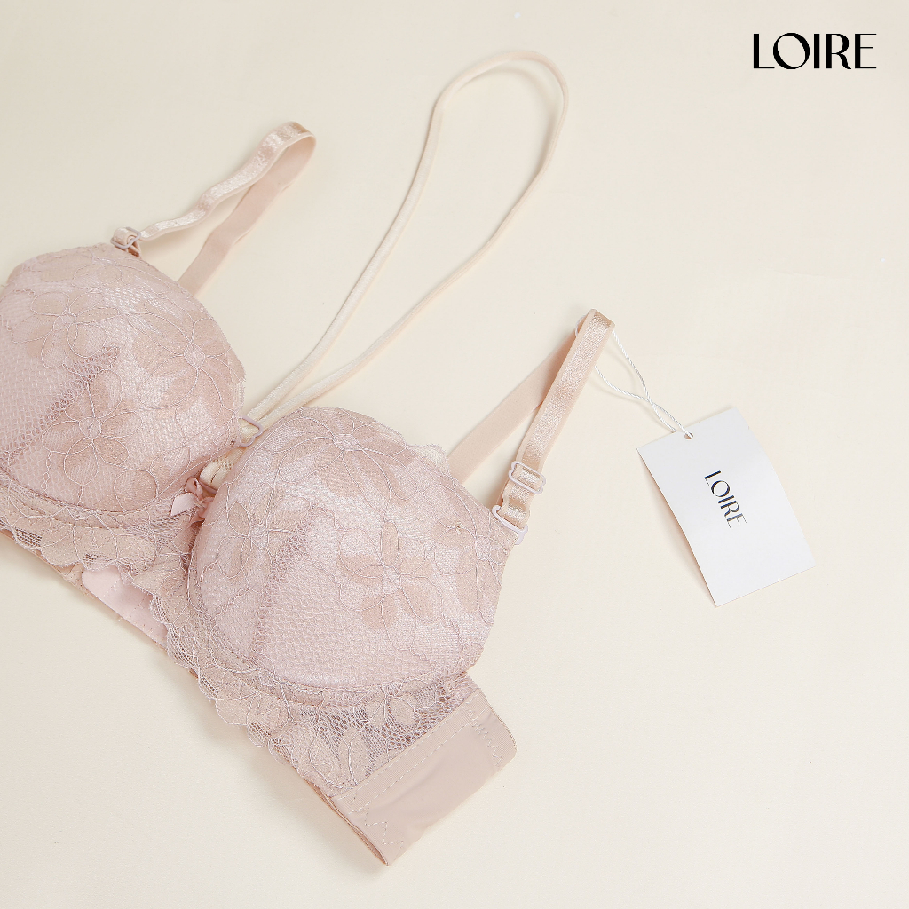 Áo Lót Đệm Dày Hack Ngực Ren Hoa Loirechic BRPU116