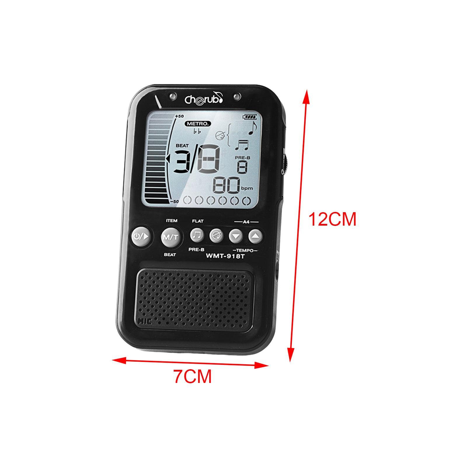 Metronome Tuner Guitar Piano Metronome for All Instruments Trumpet Chromatic