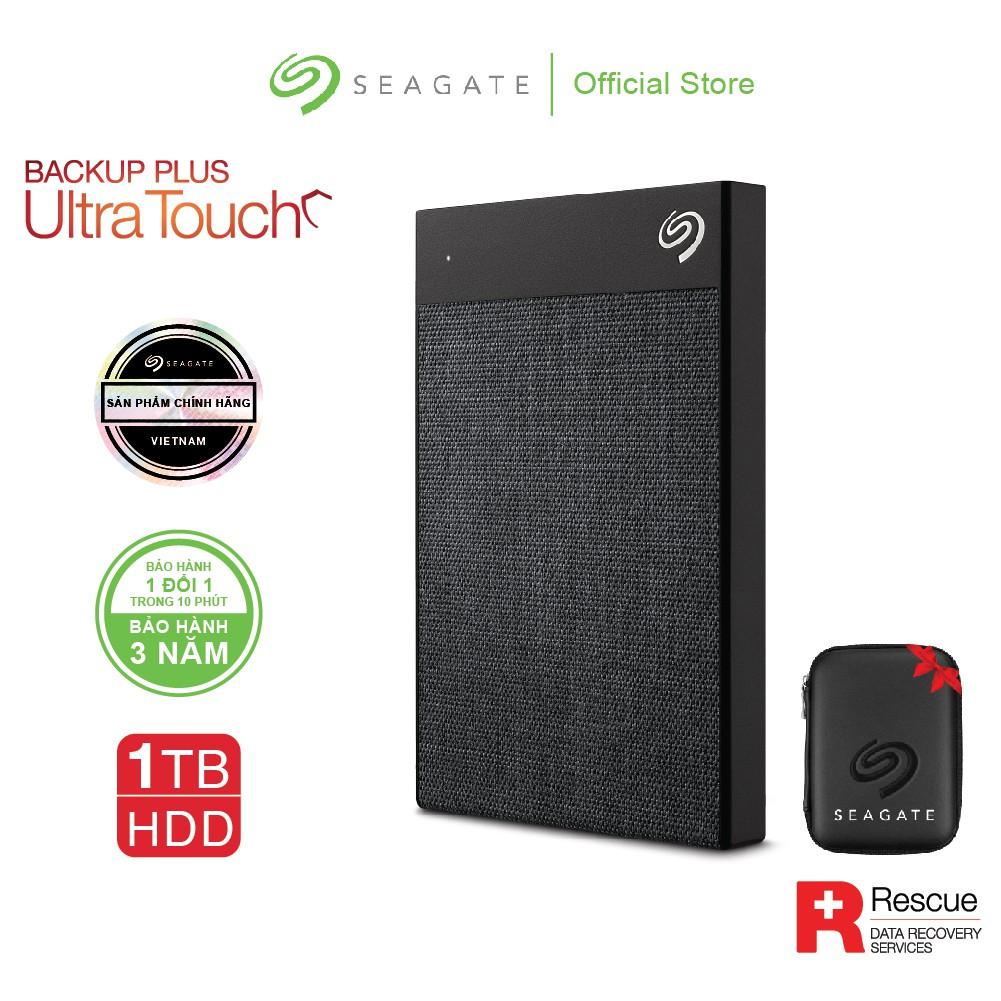 Ổ cứng di động Seagate Backup Plus Ultra Touch 1TB_USB-C + Gói cứu dữ liệu_Hàng chính hãng