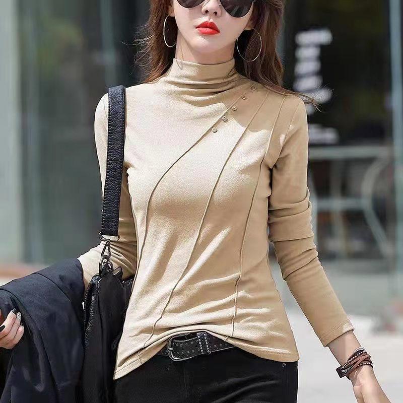 Áo Thun Nhung Đức Hai Mặt Dáng Ôm Thời Trang Thu Đông