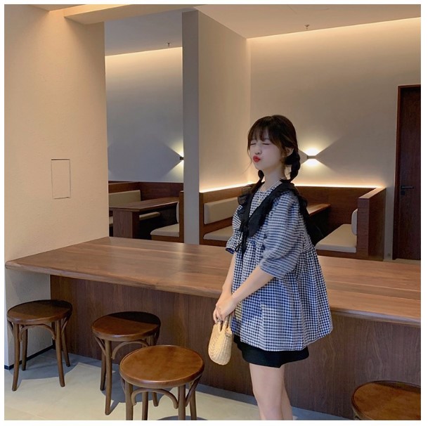 Áo sơ mi bầu xinh xắn AB3129