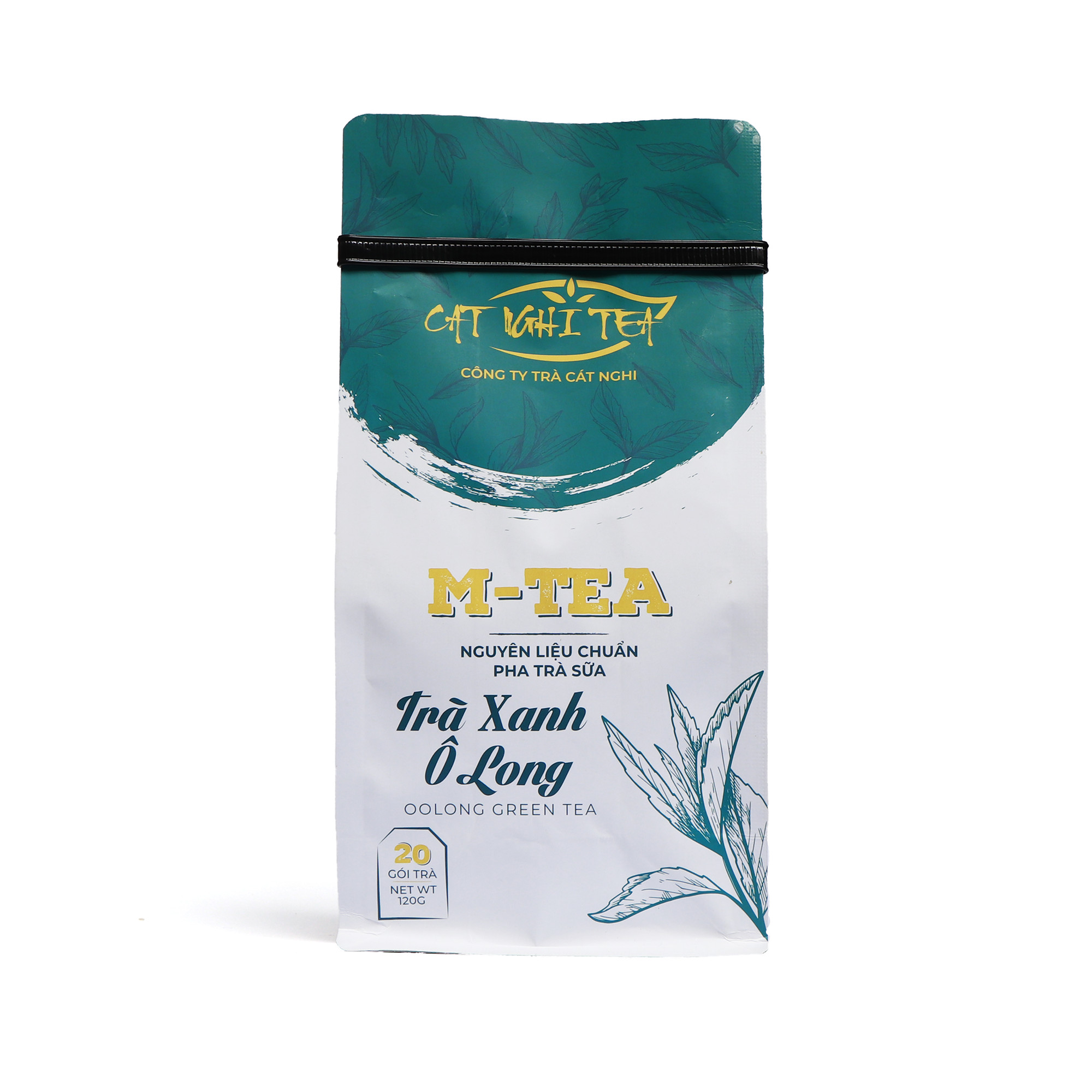 Trà Xanh Ô Long túi lọc - Cat Nghi Tea - Nguyên Liệu Chuẩn Pha Trà Sữa Và Trà Trái Cây