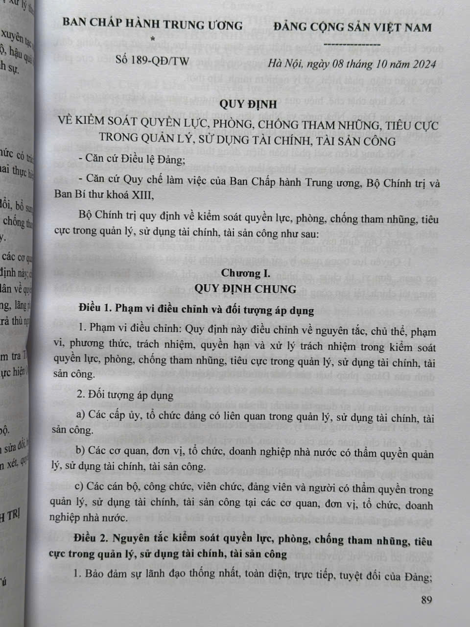 Sách Hướng dẫn thực hiện Công Tác Kiểm Tra, Giám Sát và Kỷ Luật Của Đảng đối với Các Tổ Chức Đảng và Đảng Viên (V2566T)