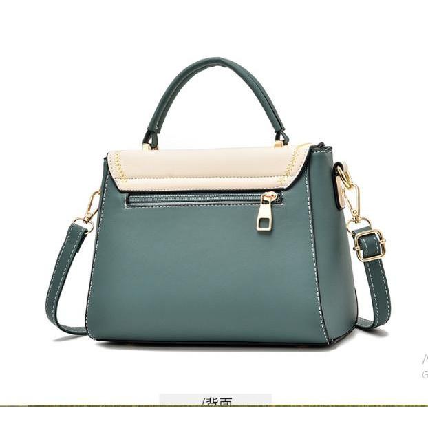 Túi xách nữ da mềm khóa thoi Hàn Quốc KT25 - Danfashion