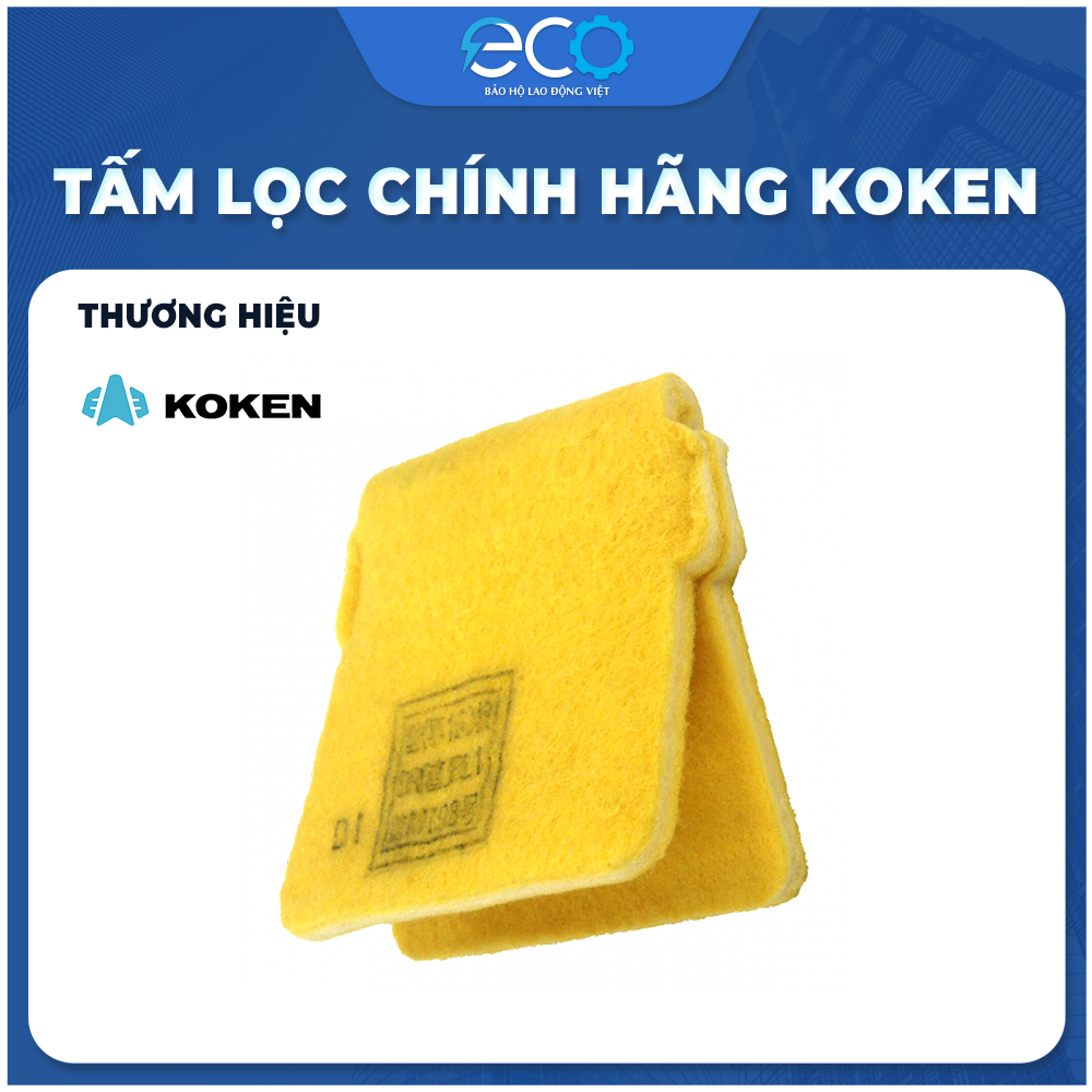 Mặt nạ chống bụi Koken 1010A ( có tấm lọc) hàng Nhật Bản chính hãng