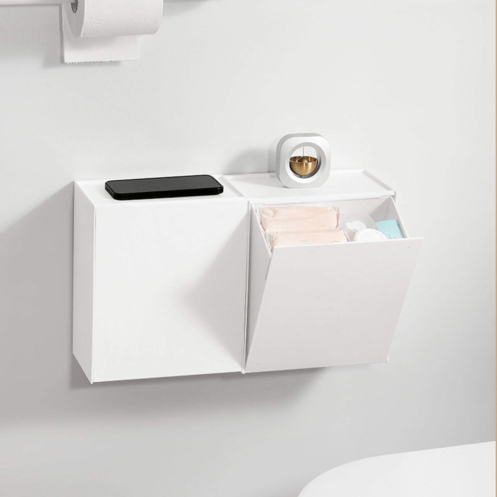 Paper Towel Dispenser Storage Rack Holder Large Capacity Dustproof Dispenser Container Box Cosmetic Organizer for Living Room Cabinet Closet