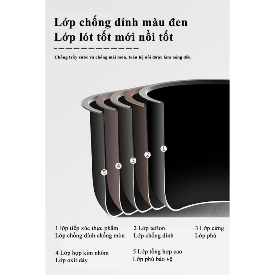 NỒI CƠM MINI CHỐNG DÍNH CHO VĂN PHÒNG HOẶC ĐI DU LỊCH RETRO JAPAN