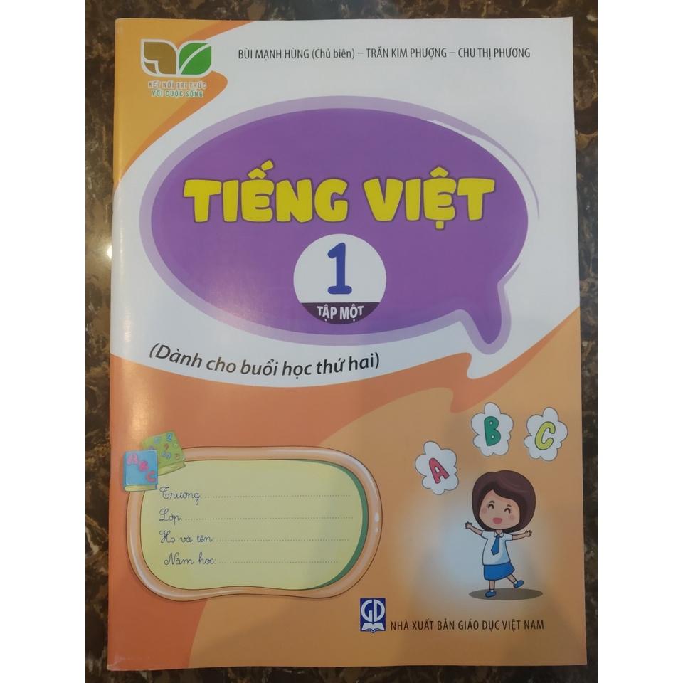 Sách - Combo Tiếng Việt 1 - Dành cho buổi học thứ hai (Tập 1+Tập 2)