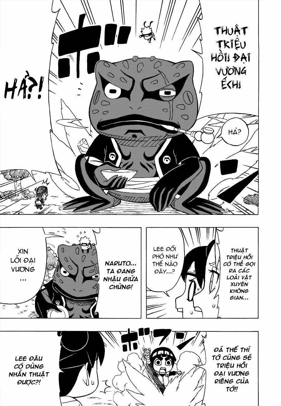 cửu vĩ hồ ly ngoại truyện rock lee chapter 24 14