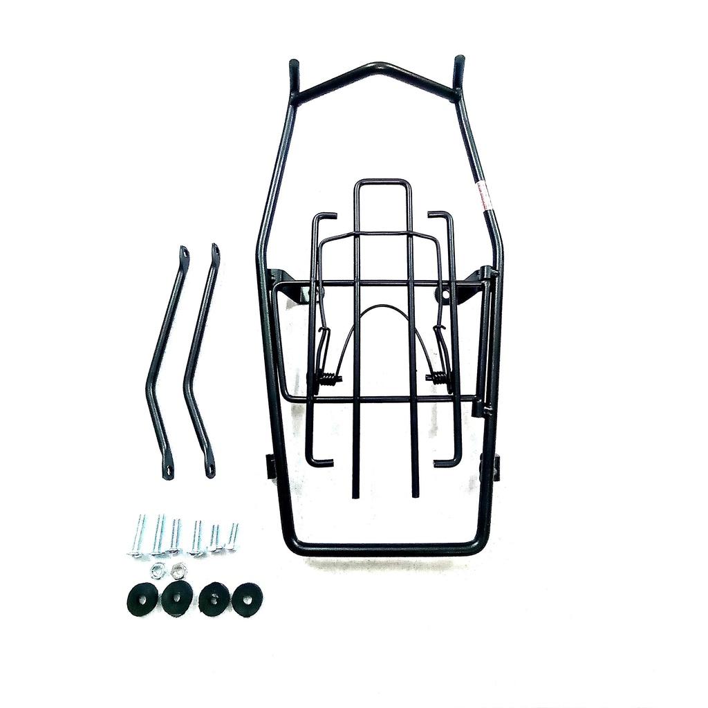 BAGA RAIDER FI - SATRIA FI INOX 10 ly MÀU ĐEN NHÁM