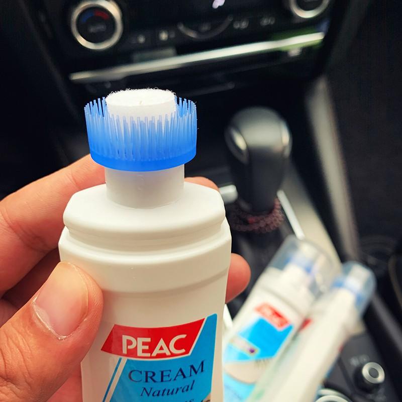 Chai Xịt Lau Giày Plac Có Đầu Cọ Giày Túi Ví Siêu Sạch