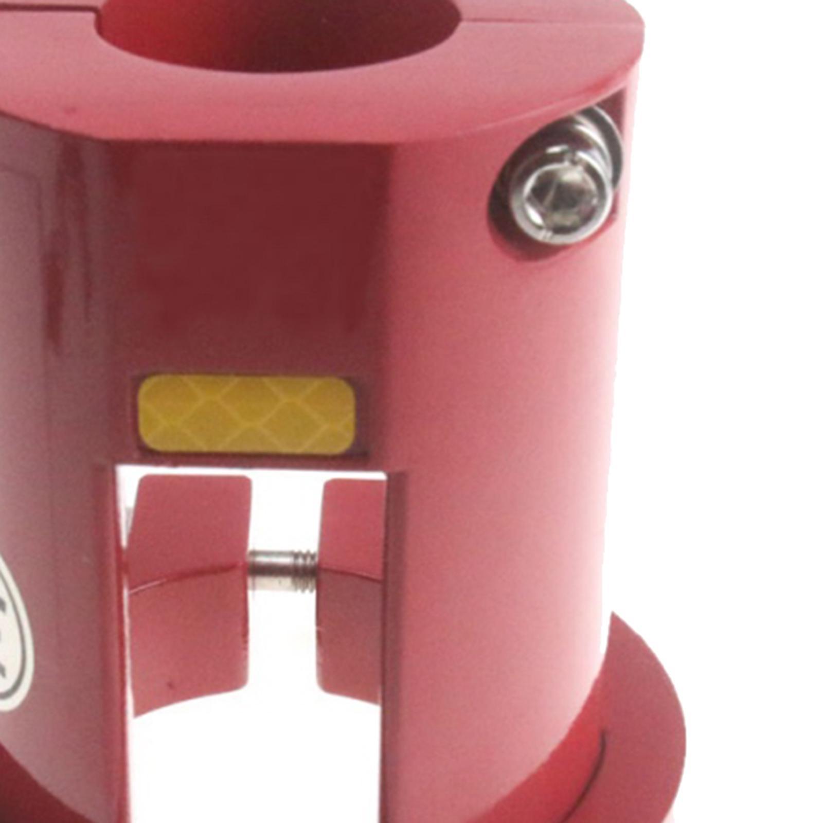 Folding Clamp Durable for Electric Scooter Electric Scooter Accessories Red