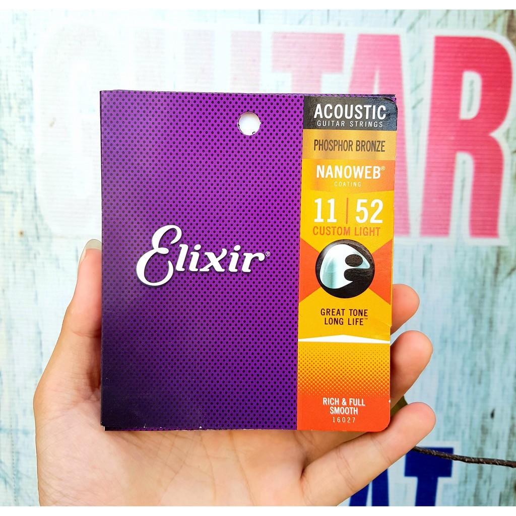 Dây đàn Guitar Acoustic Elixir Phosphor Bronze | | MADE IN USA | 1 bộ - 6 dây |