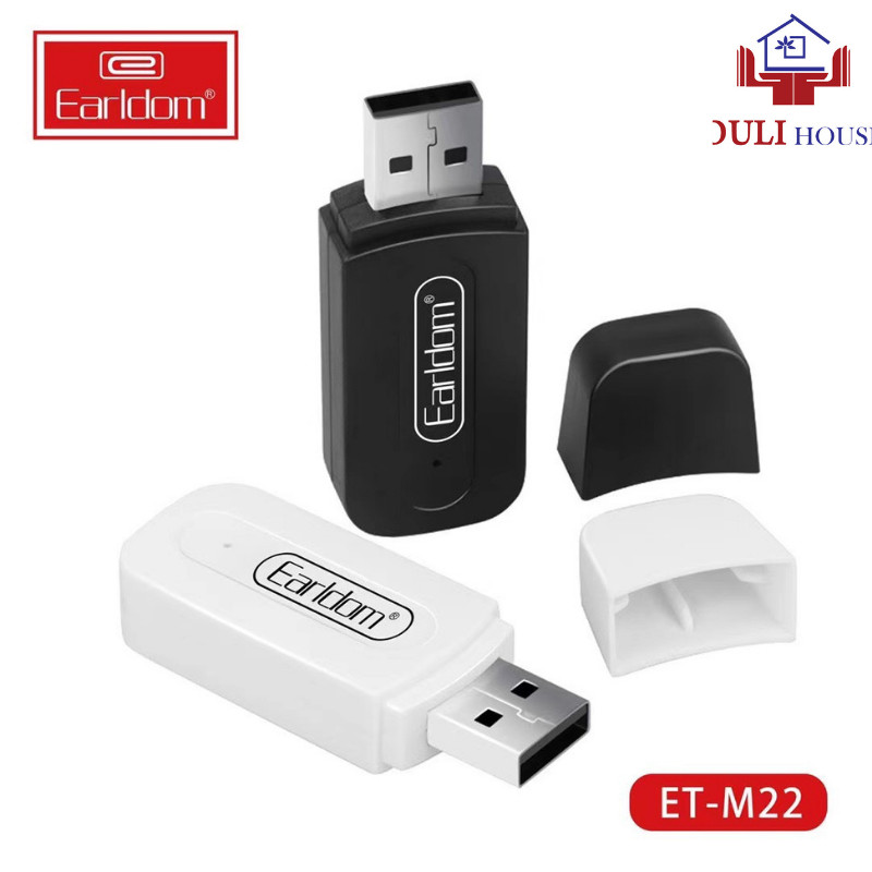 USB thu bluetooth Music + Jack âm thanh 3.5 mm, Bluetooth 2.0,  thiết kế nhỏ gọn, bắt mắt, dễ dàng kết nối hệ thống âm thanh, hàng chính hãng