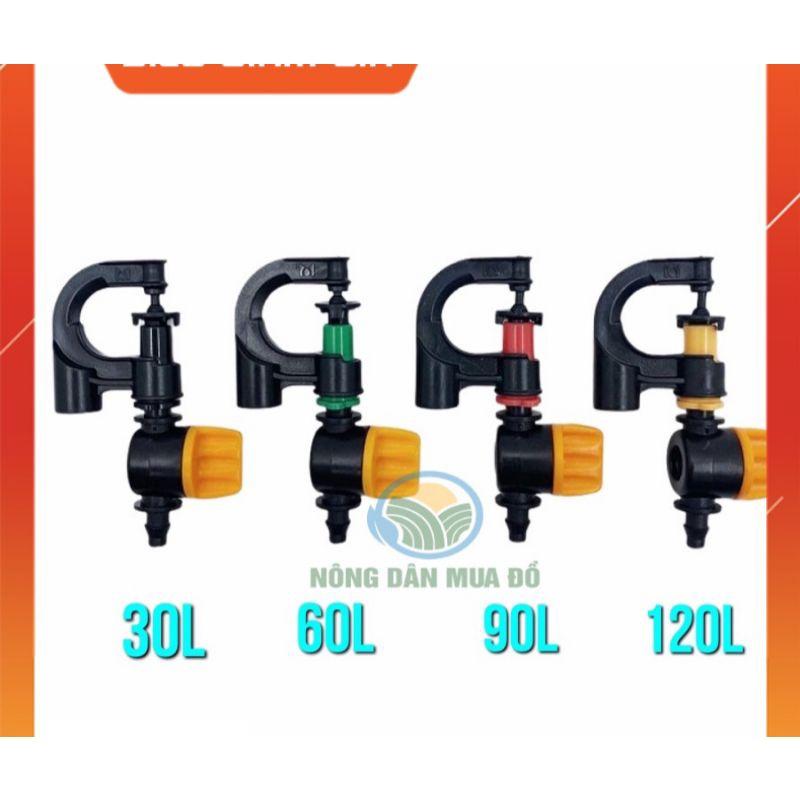 Tưới G5 tưới gốc chống côn Trùng Tặng nối 6mm,8mm có Van điều chỉnh bán kính ,