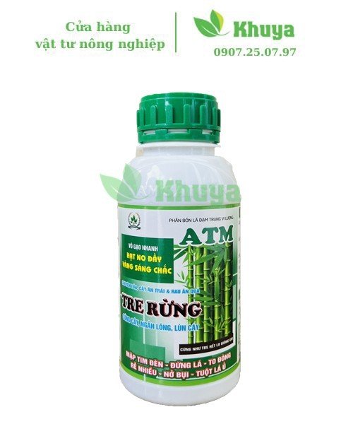 Phân bón lá NSG Tre Rừng 500ml Vô gạo nhanh - Cứng cây - Nở bụi