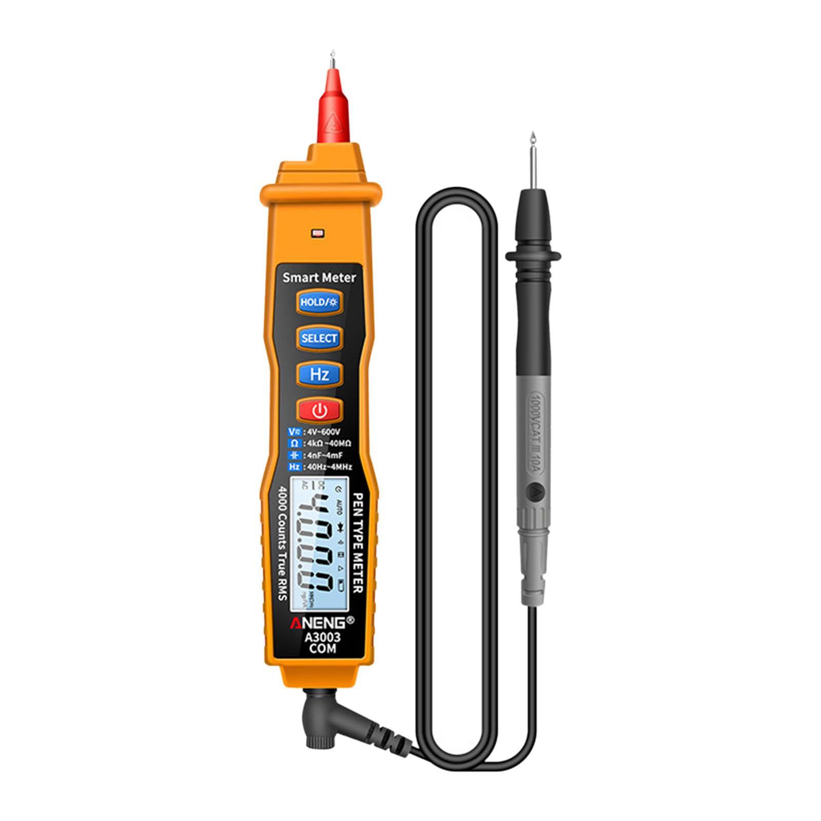 Multimeter 4000 Counts Capacitor Tester Capacitance Tester Tool for AC/DC Voltage Capacitance