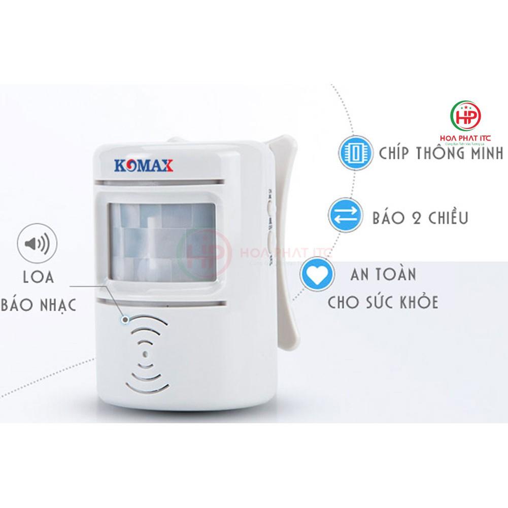 Chuông báo khách hai chiều Komax KM-008B - Hàng chính hãng