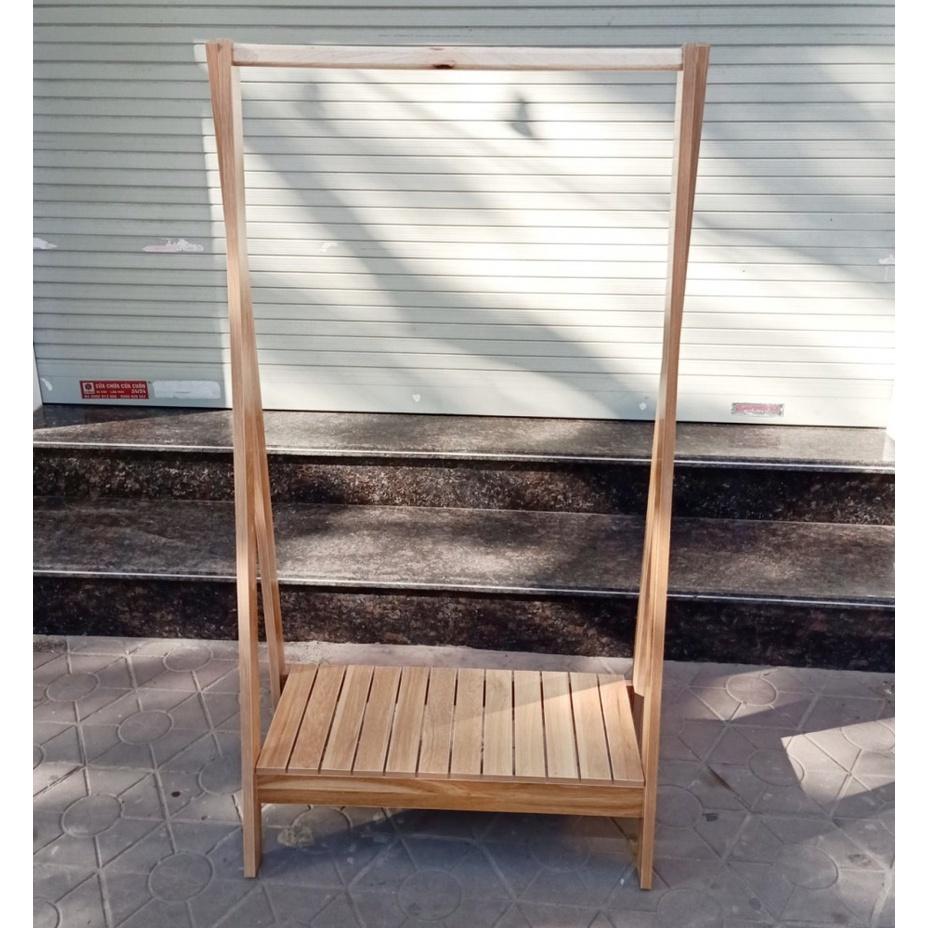 Kệ Gỗ Chữ A 1 tầng, kệ gỗ đa năng, treo quần áo, để đồ tiện dụng chất gỗ MDF dày dễ lắp ráp