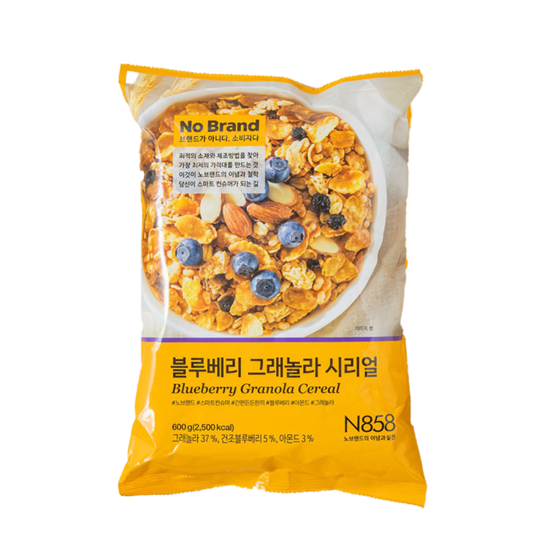 Ngũ Cốc Ăn Sáng Việt Quất Granola No Brand 600g