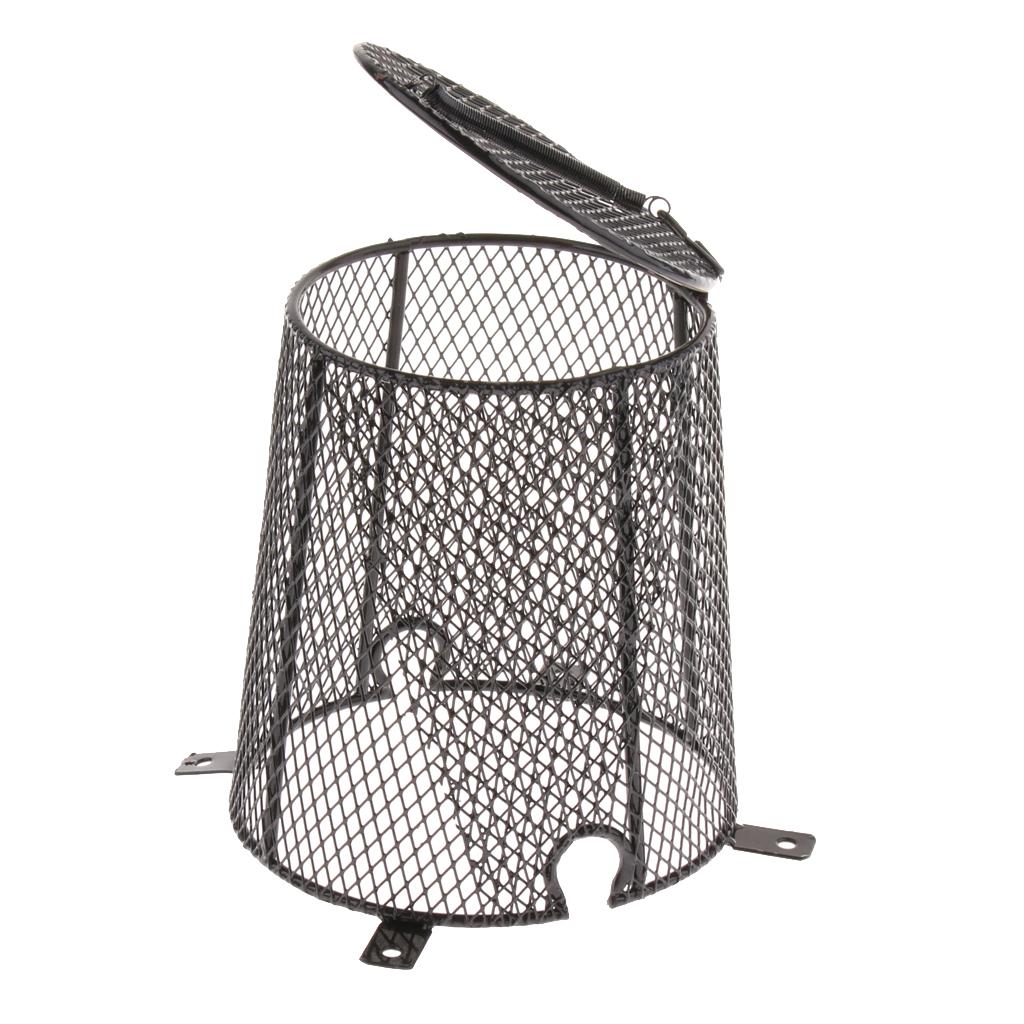 Pack of 2 Anti-scald Reptile Heater Lamp Guard Light Bulb Protector Lamp Mesh