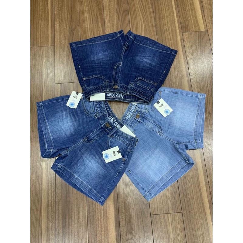 QUẦN SHORT JEANS NỮ LƯNG THUN BA MÀU B-T