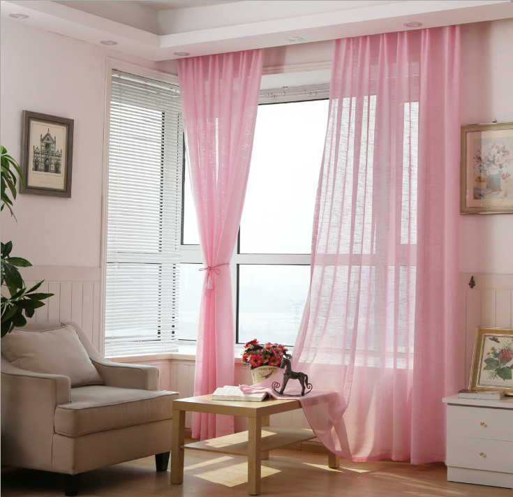 RÈM CỬA VOAN XÔ TRẮNG , XÁM ,HỒNG SIZW 1M35 NGANG X 2M CAO
