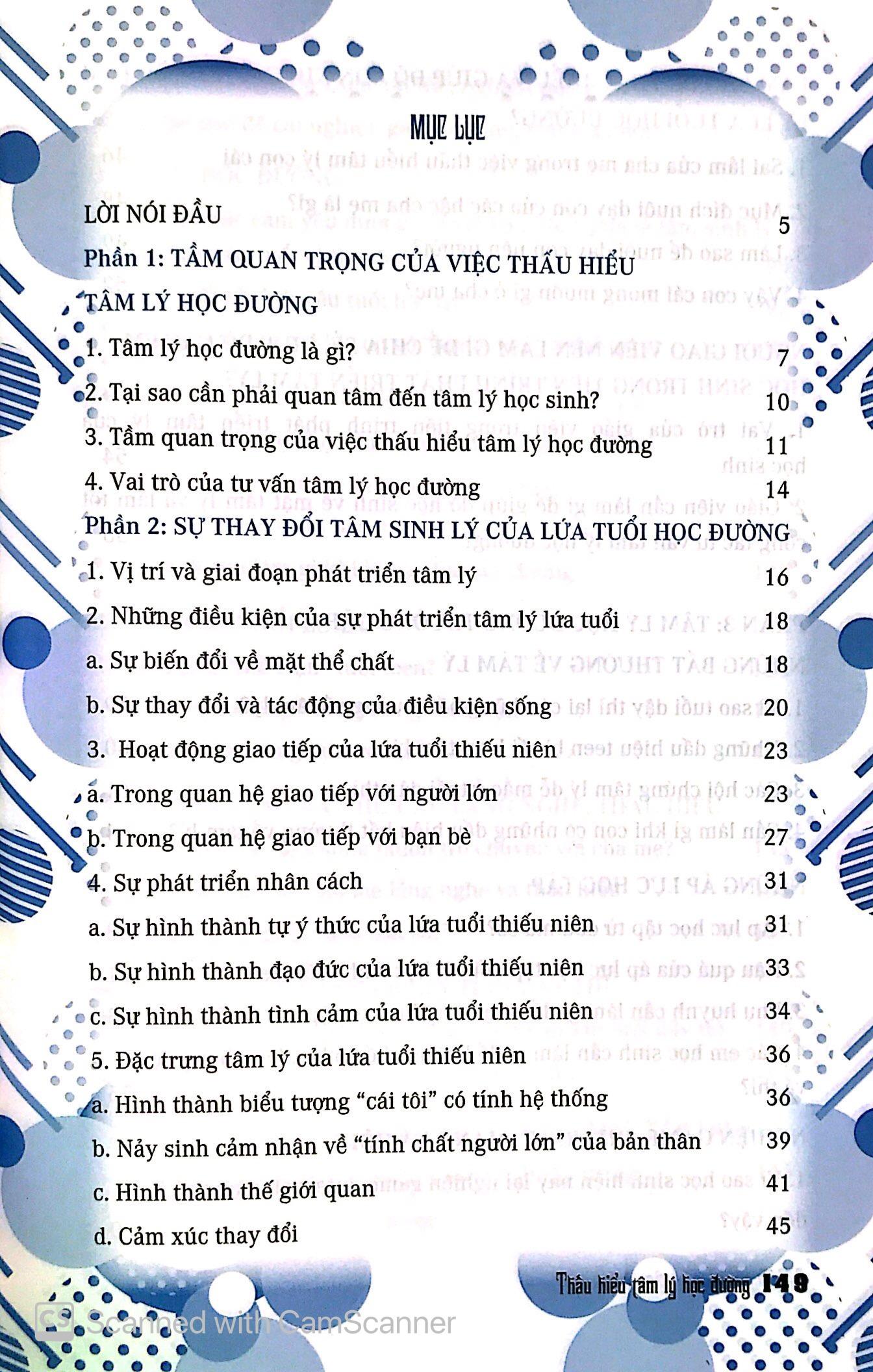 Thấu Hiểu Tâm Lý Học Đường