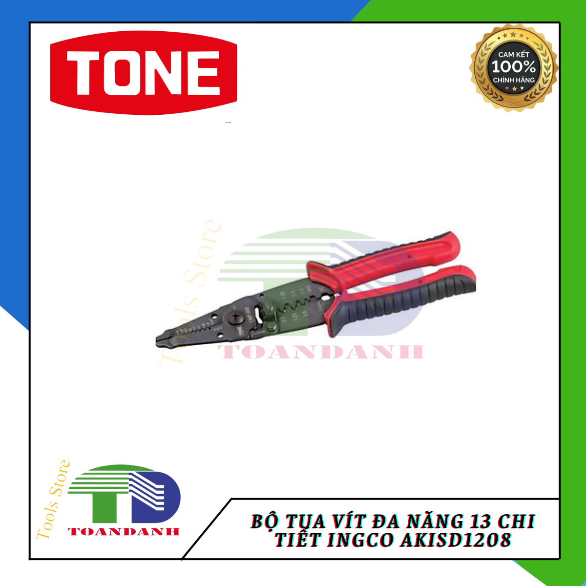 Kềm tuốt dây điện Tone CMP-200