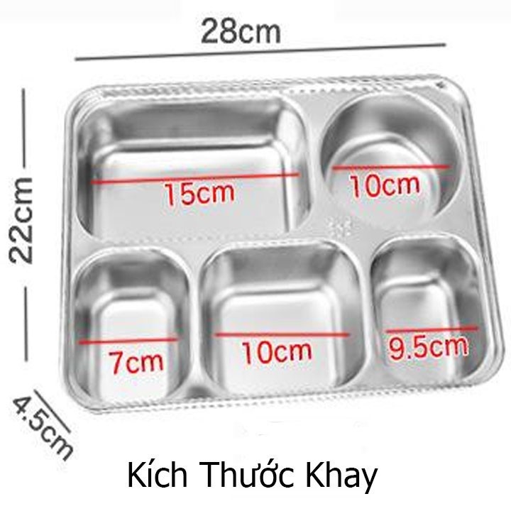 Hộp đựng cơm văn phòng nhiều ngăn dày dặn
