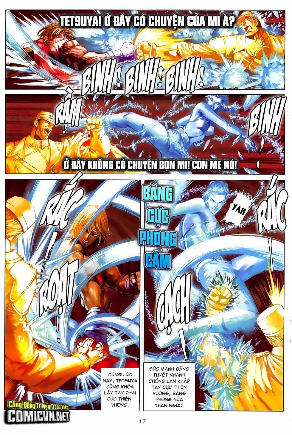 ba động quyền z hadouken zero chapter 16 17