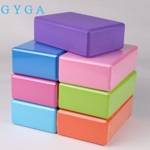 Gạch tập yoga cao cấp EVA 200g cứng gấp đôi gạch thông thường GYGA