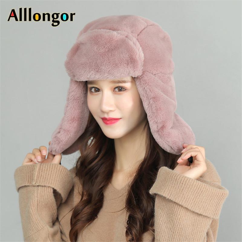 2021 Ushanka Phi Công Máy Bay Ném Bom Mũ Ấm Áp Bộ Lông Mùa Đông Huy Hiệu Liên Xô Nón Nữ Bẫy Bắt Trooper Mũ QUÂN ĐỘI NGA Earflap Mặt Nạ Tuyết mũ Lưỡi Trai
