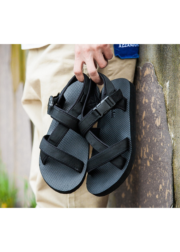 Dép Sandal Nam Nữ Đế Cao Su Êm Mã D76a