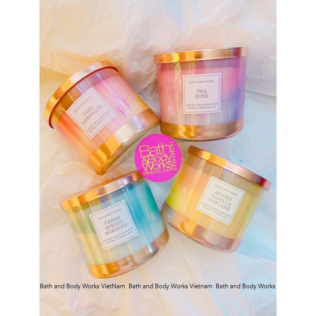 Nến thơm Bath and Body Works Fresh Spring Morning 3 bấc