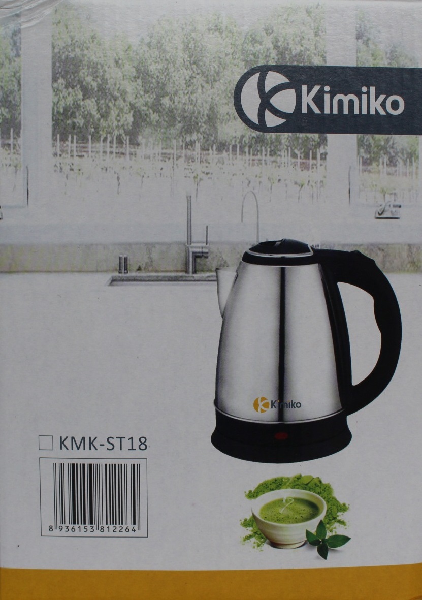 Bình Ấm Siêu Tốc Điện Inox Kimiko KMK-ST18 - Chính Hãng