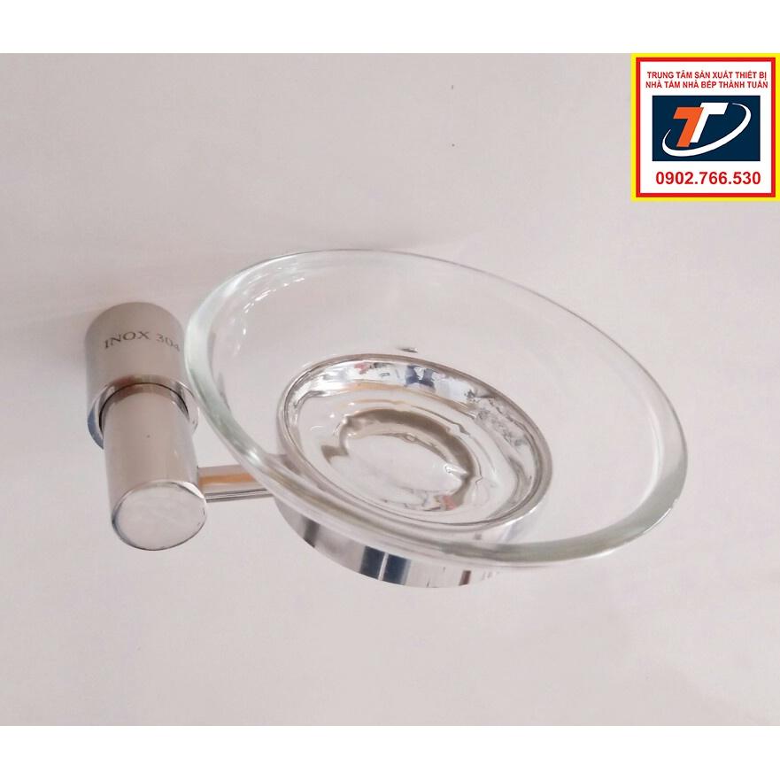 Chén xà phòng đế đúc inox SUS 304, TT-018