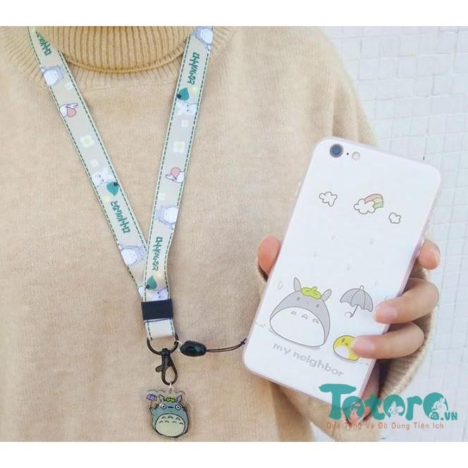 Dây đeo strap dài kèm tag Totoro