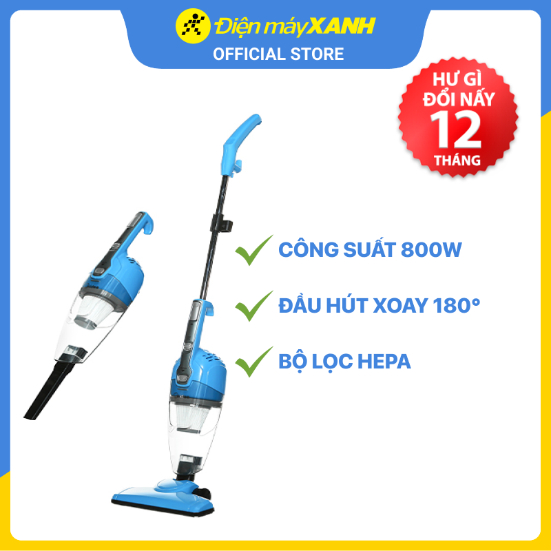 Máy hút bụi cầm tay Midea MCV-16T-B - Hàng chính hãng