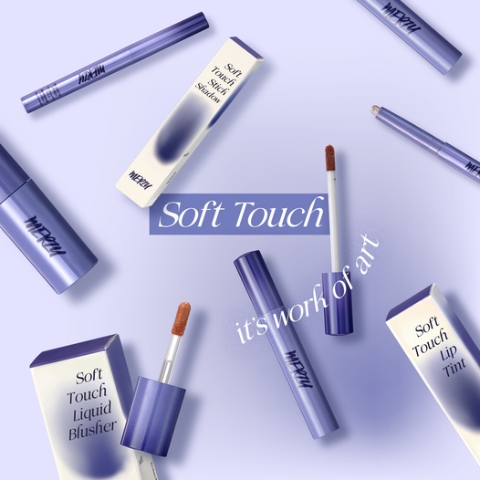 Son Kem Siêu Lì, Siêu Mịn Môi Hàn Quốc Merzy Soft Touch Lip Tint