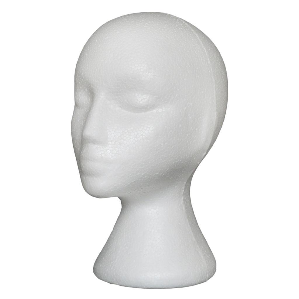 Female Foam Mannequin Manikin Head Model Wigs Hair Hats Display 53.5 cm