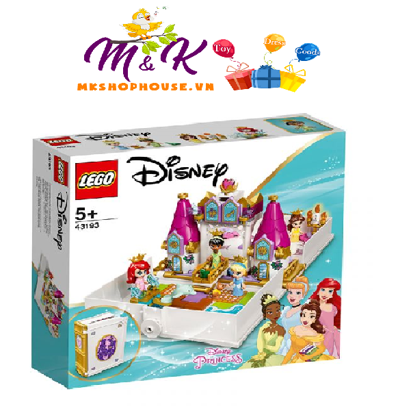 Đồ Chơi LEGO Câu Chuyện Phiêu Lưu Của Ariel, Belle, Cinderella Và Tiana 43193