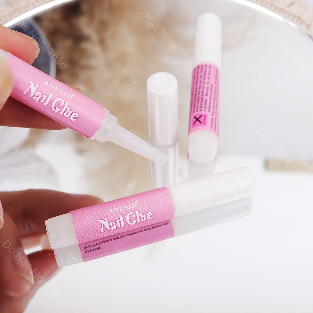 Set 10 Keo Dán Móng Mini - Keo Nail Box 2g